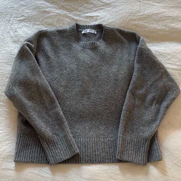 Zara gray sweater size M - Picture 1 of 3